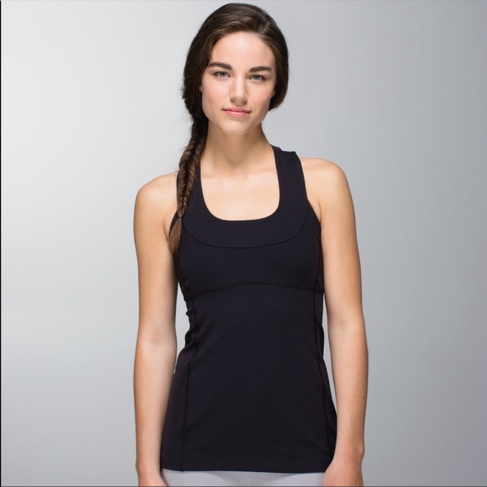 Lululemon | Black Scoop Neck Tank Top - Picture 2 of 6